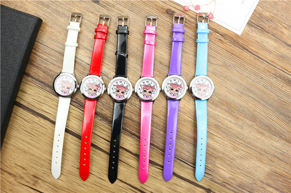 Children's cartoon little girl Princess quartz watch cute fashionable children's belt wristwatch customized, manufacturer supply, Wholesale6