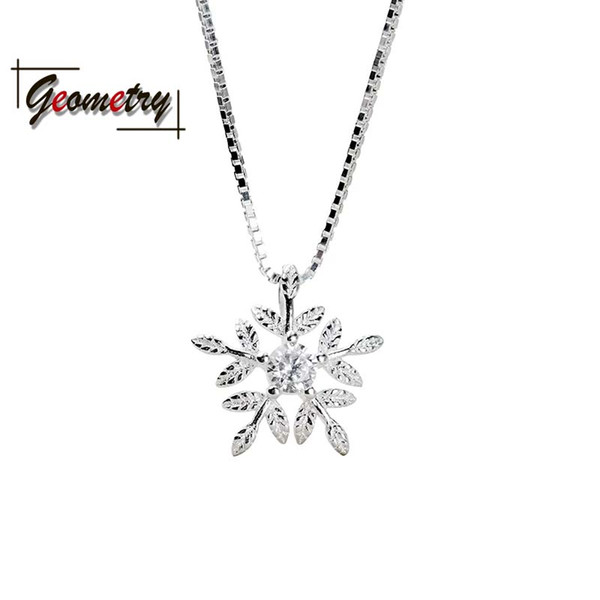 2018 new product S925 silver necklace student concise expert girl birthday gift new arrival especially special sparkling beautiful jewels