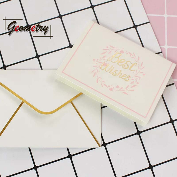 2018 new product greeting card eight sets festival gril gift romatic paper single-hearted birthday presents fashion creative