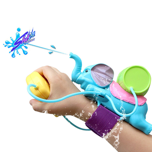 [TOP] Summer fun water battle game elephant blaster gun toy playing water shooting game wrist Portable water gun toy