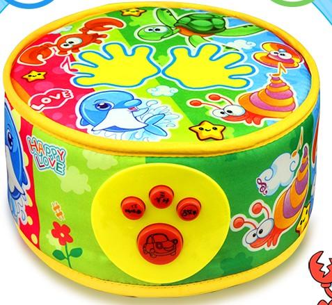 Baby Music & Sound Toys suzakoo Eletronic hand patting drum cloth material beating game toy one pcs