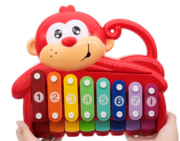 Baby Music & Sound Toys suzakoo Piano toy plastic hand percussion game music enlightenment children playing double function