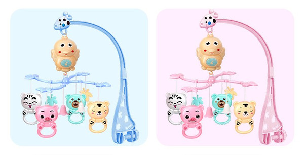 Baby Teethers Toys suzakoo Baby toys Newborn bed bell 0-1 years old Puzzle Early childhood education Music rotating bed bell