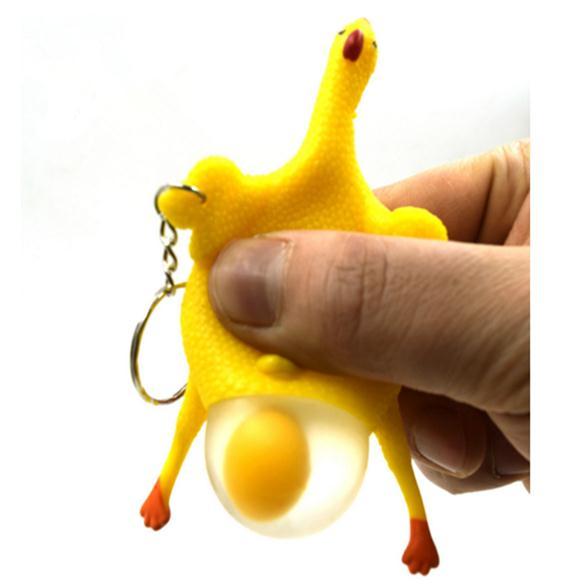 Surprise Toy Anti Stress Squeeze Toys Chicken and Eggs Funny Squishy Novelty toy Autism Mood Squeeze Relief 