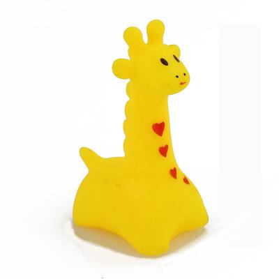 Cartoon Dinosaur Animals mixed batches of plastic lined Toys, Little Yellow Duck, Baby Water, Bath Toys, Sound Toys, Wholesale four