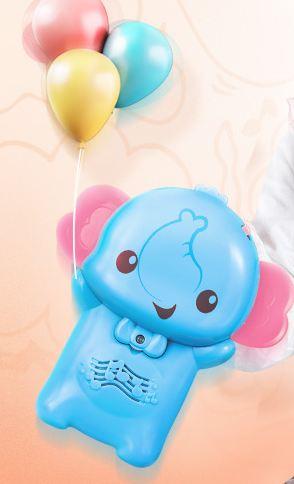 Telephone simulation of babies and children with Aobei elephant puzzle mobile phone Toy mobile phone wear-resisting and wrestling-resisting