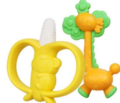 Children's safety toys Baby gum toys 0-3-6-12 months old babies puzzle neonatal gum molar rod bite