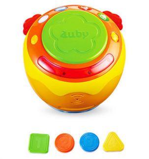 Children's plastic toys Tambourine Baby Toy Music Tambourine Toy Baby Instrument Lighting Music Music beat drums Souptoys
