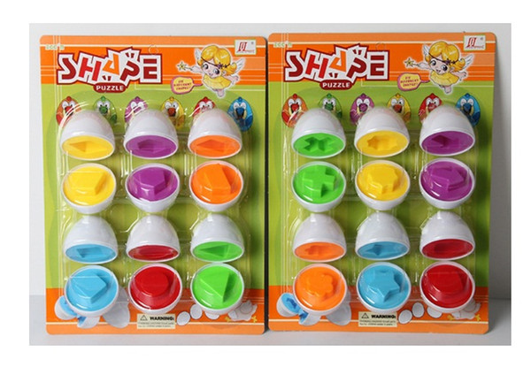 Infant Puzzle Toy Balls Pair Wise Eggs Baby Toys Wise Smart Egg Hands On Exercise Education Coordination Match Shapes 3 8yyd H1