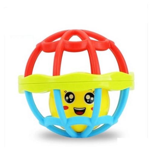 2pcs FlyingTown Lovely Funny Baby Rattles Plastic Novelty Hand Shake Bell Ring Early Learning Educational Toys Rattles toys Baby
