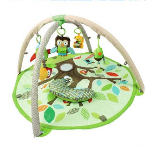 FlyingTown 92cm Play Mat New friendly forest Baby Blanket Inflant Cartoon Game Play Mats Carpet Child Toy Climb Mat Indoor Gift