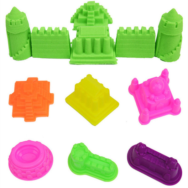 Gift Tools 500G/bag 60 bag Hot Sale Dynamic Educational Amazing Indoor Magic Play Sand Children Toys Space Sand GB020