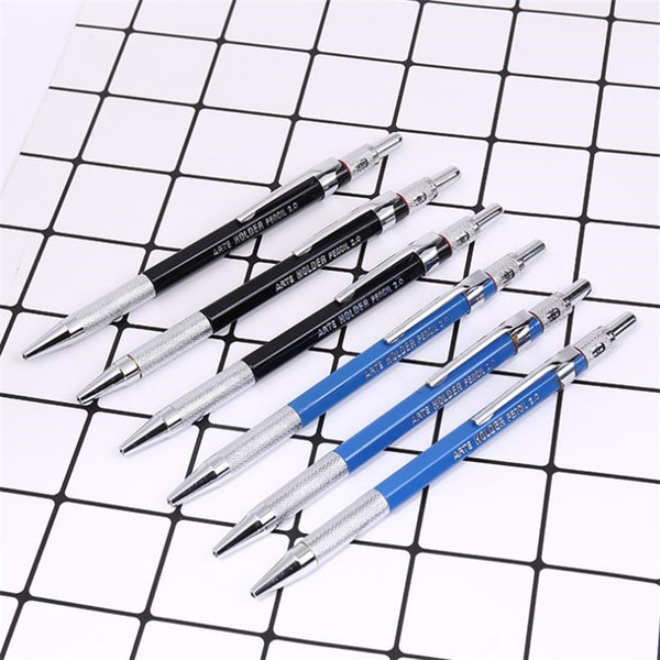 New 2.0 drawing color metal Automatic pencil drawing art pencil design comics pencil I451