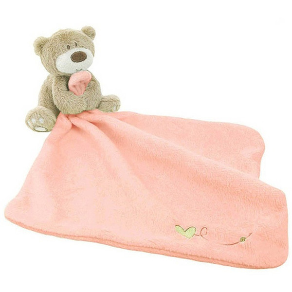 Love so much bear blankie development soft baby Bibs Towel toy newborn gift