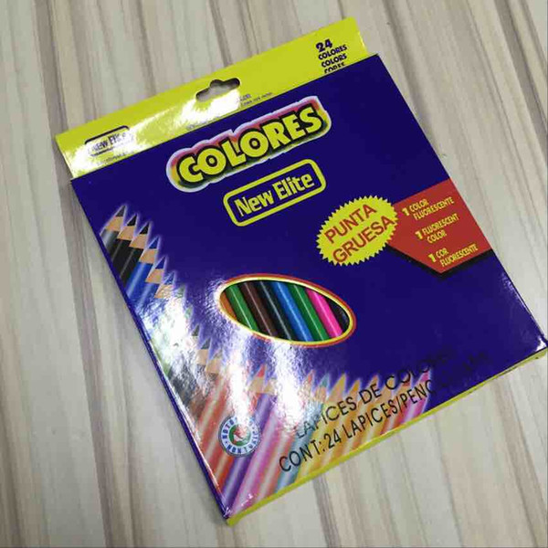 Colouring Pencils for Adult Coloring Books 12 24 36 Colours Pencils High Quality DHL 