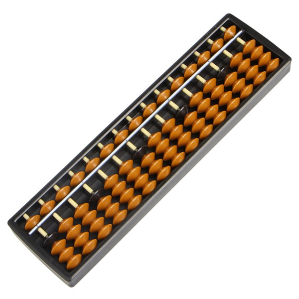 New Plastic Abacus 15 Digits Arithmetic Tool Kid's Math Learn Aid Caculating Toys Gifts