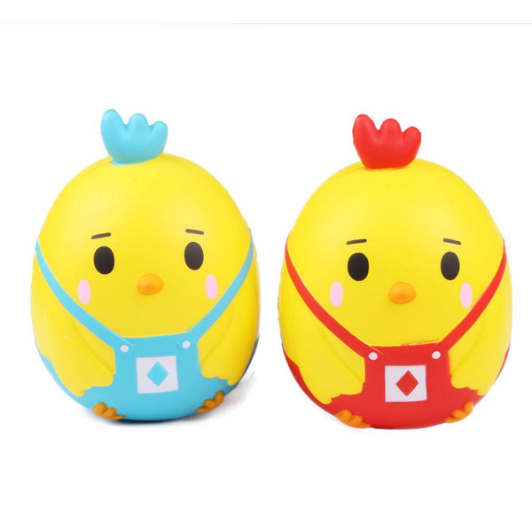 2018 New Kawaii Squishy Jumbo Chicken Slow Rising Reduce Pressure Stress Relief Kids Squeeze Toy Chritmas Gift For Children