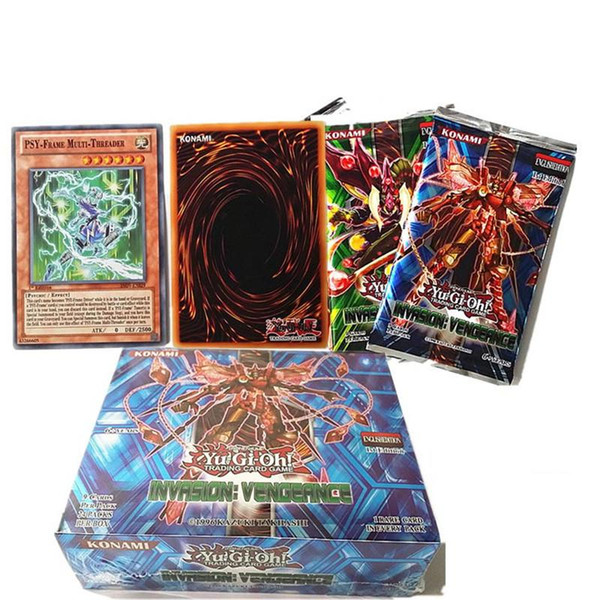 YuGiOh ! 2017 Hot Sell The Latest Premium Cards Invrsion Vengeance English Konami Products 216 pcs---Yugioh Cards
