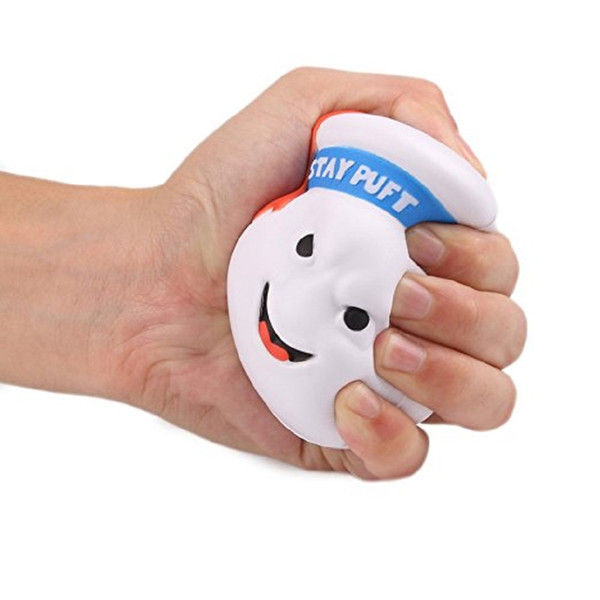2018 New Kawaii Squishy Ghostbusters Stay Puft Reduce Pressure Stress Relief Kids Squeeze Toy Chritmas Gift For Children