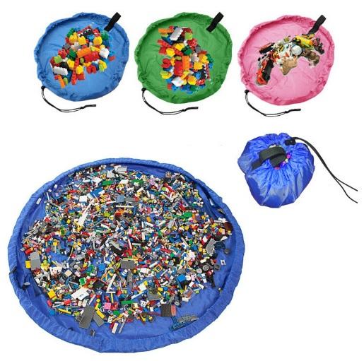 2017 Colorful Baby Play Mat Luxury Toy Storage Bags Playing Mats Portable Toys Blanket Rug Boxes Toys Organizer Christmas Gift WX-T96
