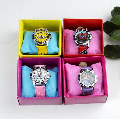 Cute Children's Watch Hot Sale European and American Cartoon Student Watch Creative Gift Student Prize Stationery Wholesale