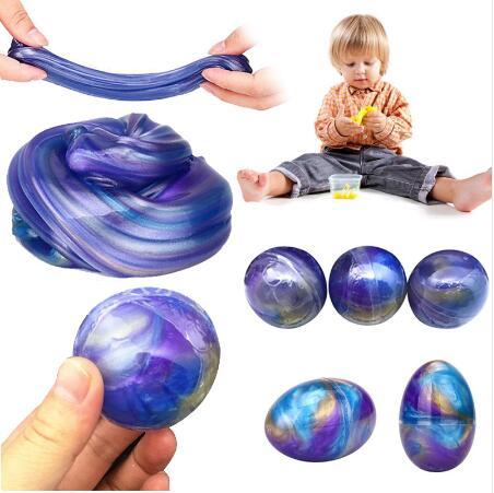 New Bowling Bubbles Crystal Slime Colourful Mud Modeling Clay Draw Slime Kids Funny Toy Magnetic Mud Intelligent Plasticine