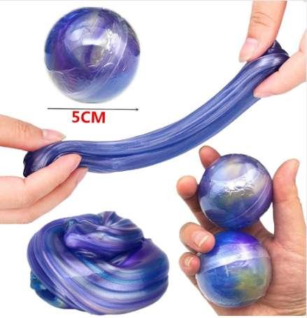 Hot Sale DIY Cotton Slime Clay 3D Fluffy Foam Slime Scented Stress Relief Education Craft Mud Toy Antistress toy Galaxy Crystal