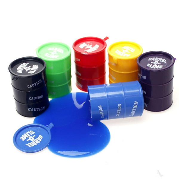 New Latex Oil Barrel O Slime Small Joke Gag Prank Gift Toy Crazy Trick Party Supply 24pcs Trick Funny Toy Those Trick Drums