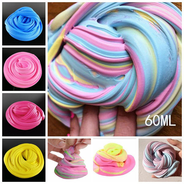 Kids Vent Clay Toys Fluffy Floam Slime Scented Stress Relief No Borax Kids Toy Sludge Toy Drop Shipping Stress Reliever