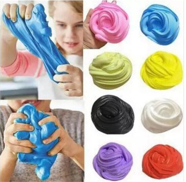 DIY Fluffy Foam crystal Slime Clay Kids Relieve stress Toy Mud Plasticine for Children playdough Education Craft Mud Toy A08