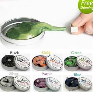 Hand putty DIY slime Playdough Magnetic Rubber Mud Strong plasticine Putty Magnetic Clay Education Toys Kids Gift 