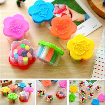 Children's DIY Toys Puzzle Kneading Mud Ultra Light Clay Hand Color Mud Plasticine School Kindergarten Small Gifts Developing intelligence