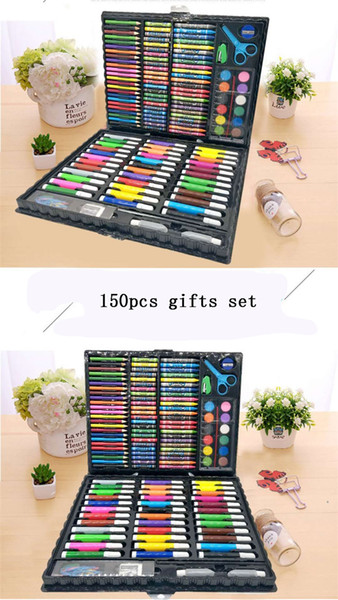 Stationery set children's painting art supplies,Drawing Coloring Drawing Pen Watercolor pen Crayon Coloured pencils Oil paintings Suit