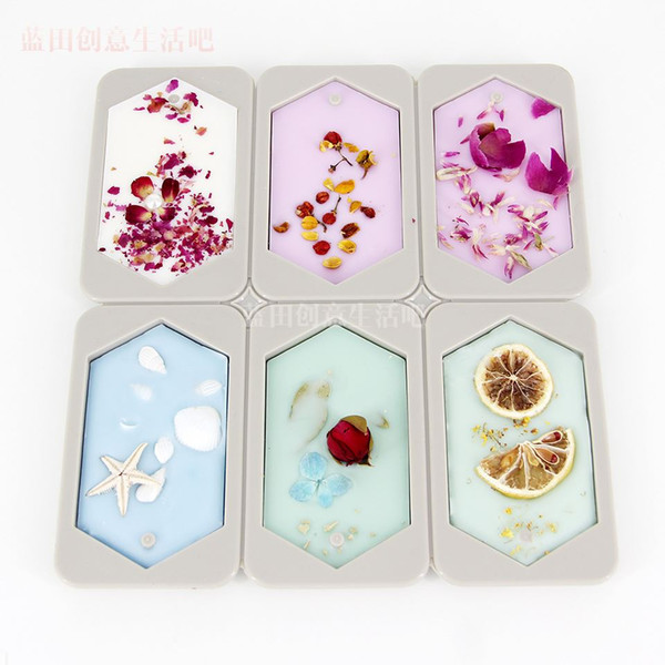 Fragrant wax mold Korea DIY silicone mold soap mold wax material diamond homemade aroma