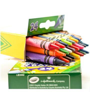 New Crayola 24 COLOR Fashion Gifts for Children Children Gifts Washable Crayons Free DHL