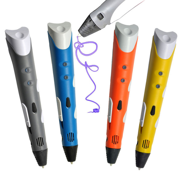 Children 3D Doodle Pen 3D Stereo Drawing Pen Compatible ABS PLA + 3 Free PLA Filaments E230J