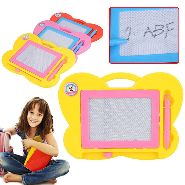 220*55*15mm drawing board learning Children Sketch Pad Magnetic Intelligence Toy Colour Graffiti Drawing Board baby toys DHL free