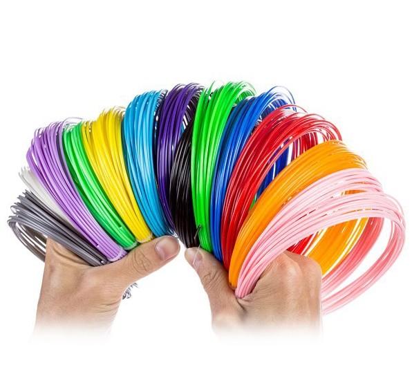 1.75mm pla filament Refills for 3D printer pen 3D dawing pen educational DIY printer refill filament