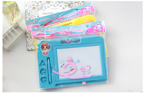 Wholesale-Magnetic Drawing Board Sketch Pad Doodle Writing Painting Toy For Kids Children K0116