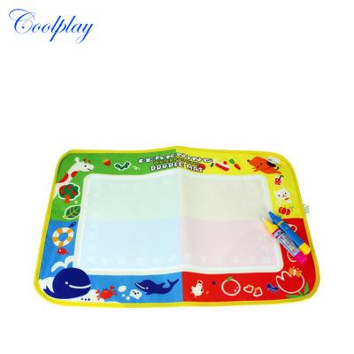 46*29cm Small Size Infant Magic Four-color Drawing Water Canvas Baby Waterproof Graffiti Drawing Board Enlightenment Educational Toys