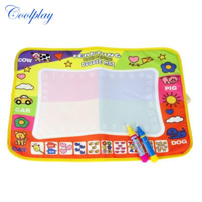 New Baby Enlightenment Educational Toys 80*60cm Big Size Child Magic Colored Drawing Water Canvas Repeatedly Use Graffiti Drawing Board