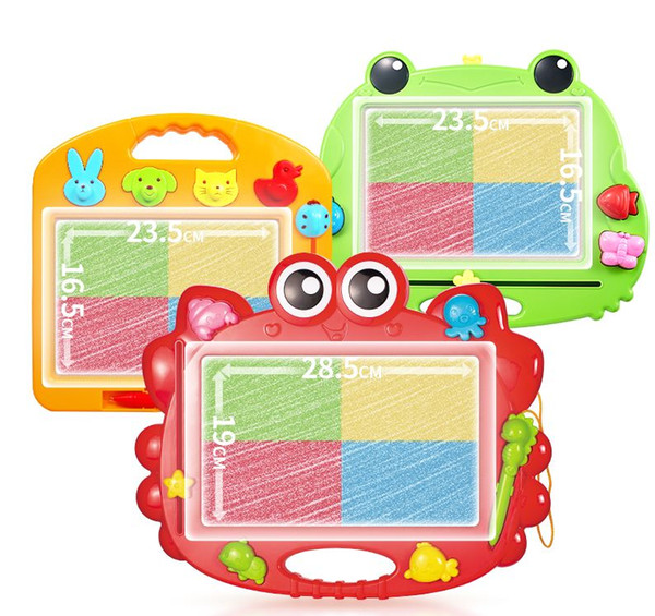 Children's drawing board magnetic writing plank baby drawing plank 1 - 3 years old children toy color graffiti board puzzle education toy pl