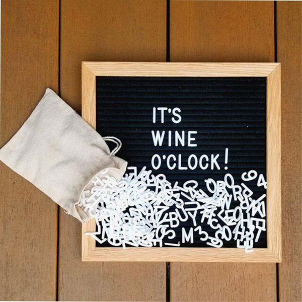 Black Felt Letter Board 10