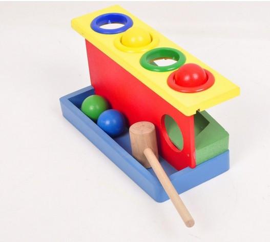 suzakoo Hammering & Pounding Toys sport game Knocking Balls Game Table Beating Hammer Box Sport Toys for children playing