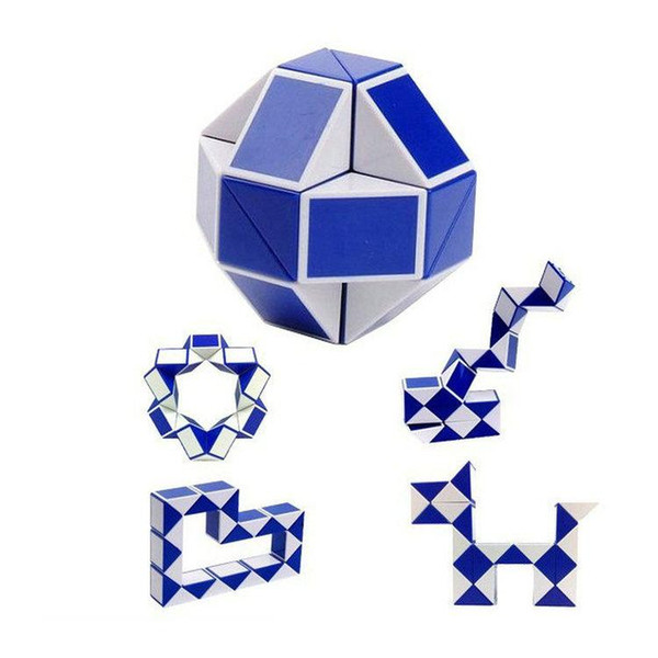 1pcs 24 Parts Foldable Magic cube Creative Snake Cube Puzzles Twist Puzzle Toys Supertop Games Children's holiday gifts birthday presen