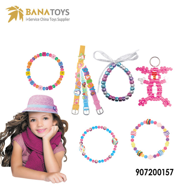 Free shipping Beauty Sets Jewelry Beads Jewelry Toys DIY Beads Children's Gift Various shapes of learning and educational toys