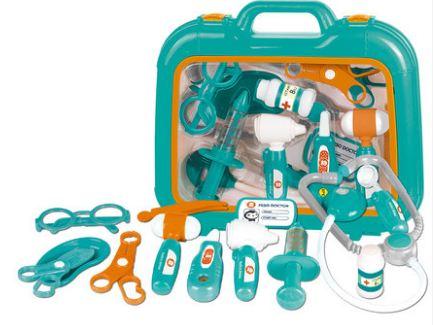 Children's Doctor Toys Set Girls and Boys Injection Toolbox Intelligence Toys Simulated Medical Toys Simulated Plastic