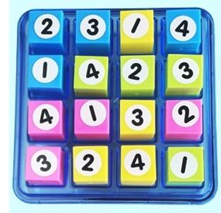 suzakoo intelligent toy sudoku game sudoku puzzle toy four square educational game for children adult playing