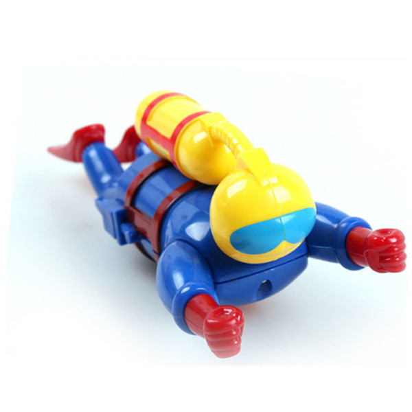 Bath Diver Toy Wind Up Clockwork Swimming Simulation Potential Diver Sea Baby Bath Toy Baby Kids Dabbling Bathing Toy