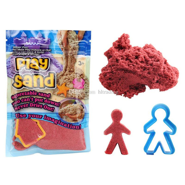 DIY Magic Colorful Play Sand Handmade Clay Christmas Gift Amazing Outdoor Indoor Safe 100g/Bag Kids Toy Space multicolour sand C5120